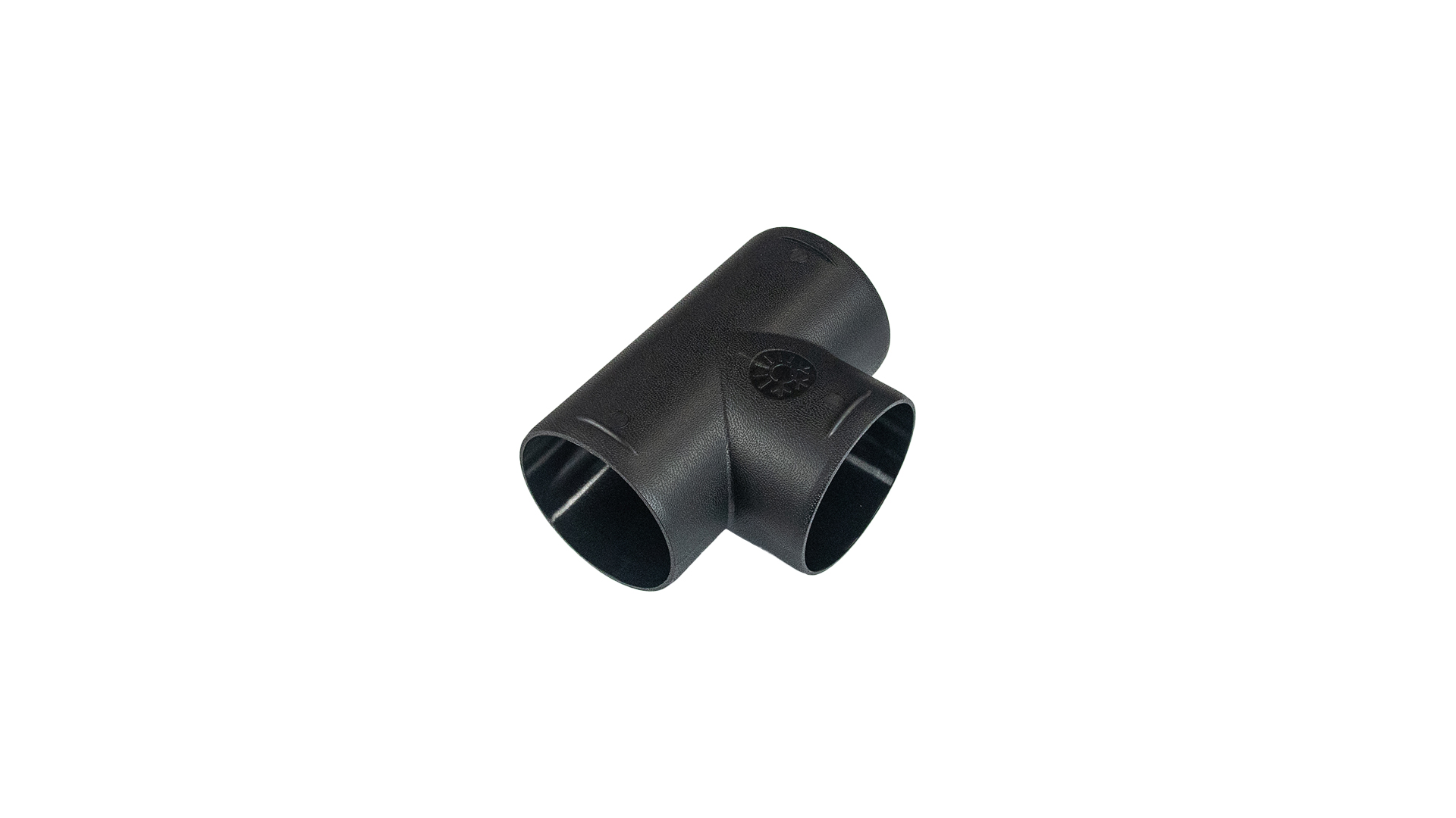 T-shape adapter — Ø 60 mm / Color: Black